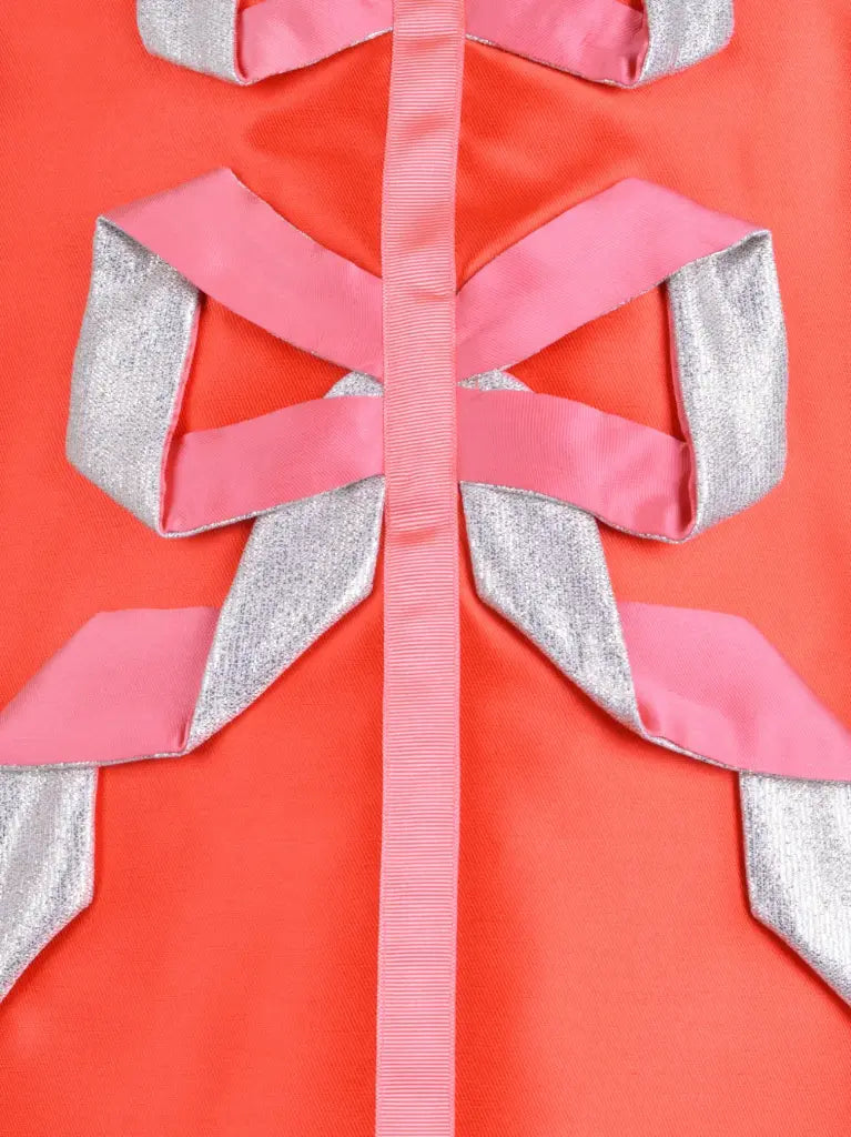 Origami Ribbon Shift Dress