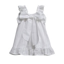 White Embroidery Angel Dress