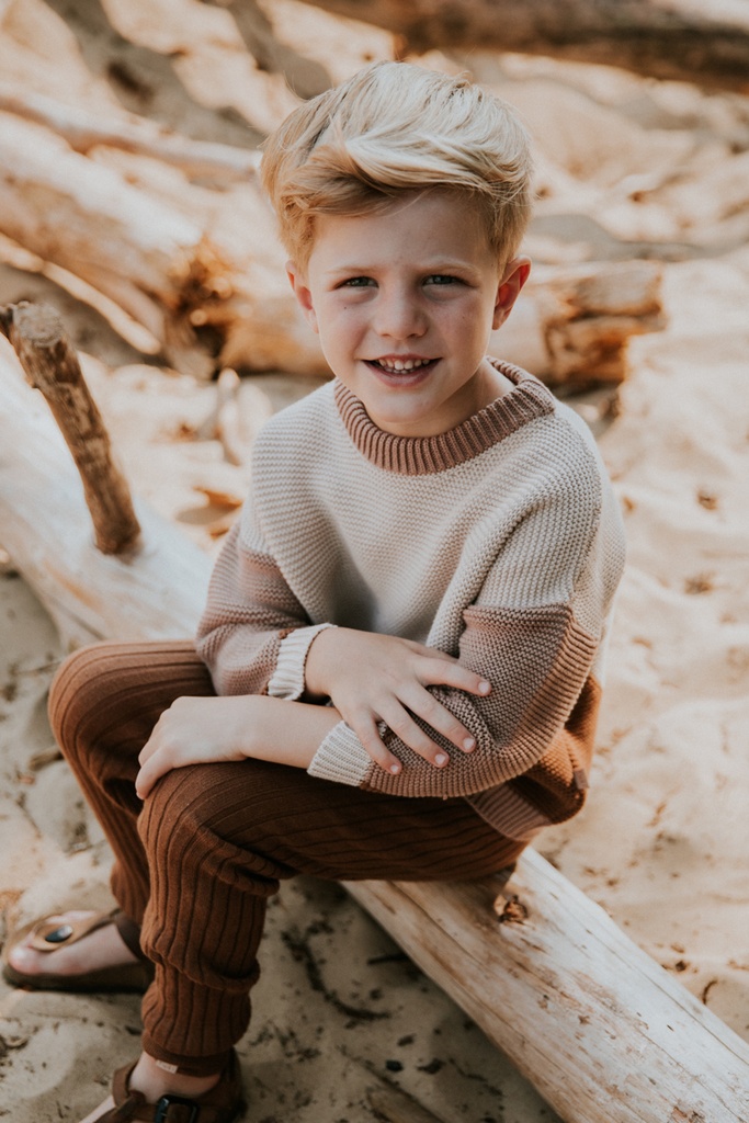 Color Block Sweater