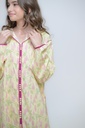 Yellow Floral Kaftan 