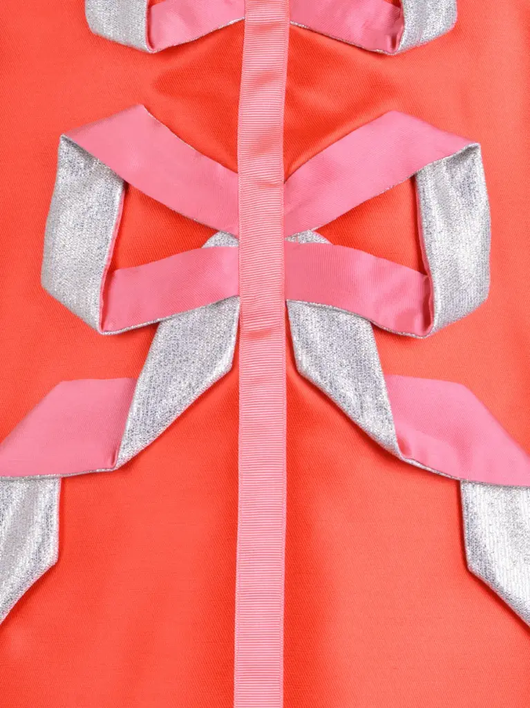 Origami Ribbon Shift Dress