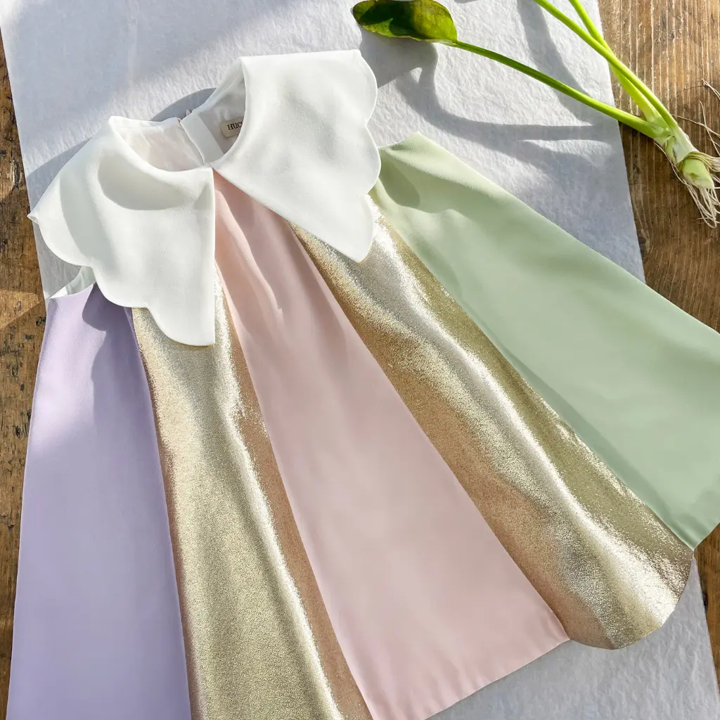Rainbow Trapeze Dress