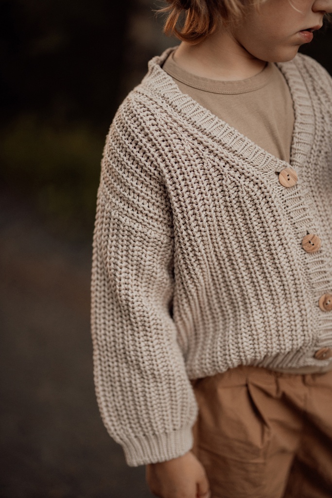 Chunky Knitted Cardigan