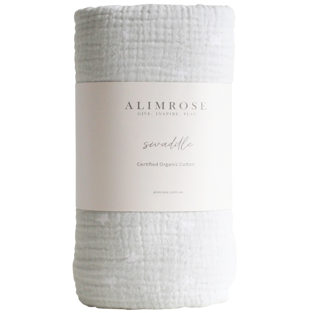 Muslin Swaddle Starry Night - Grey