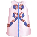 Origami Ribbon Shift Dress