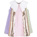 Rainbow Trapeze Dress