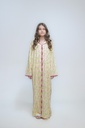 Yellow Floral Kaftan 