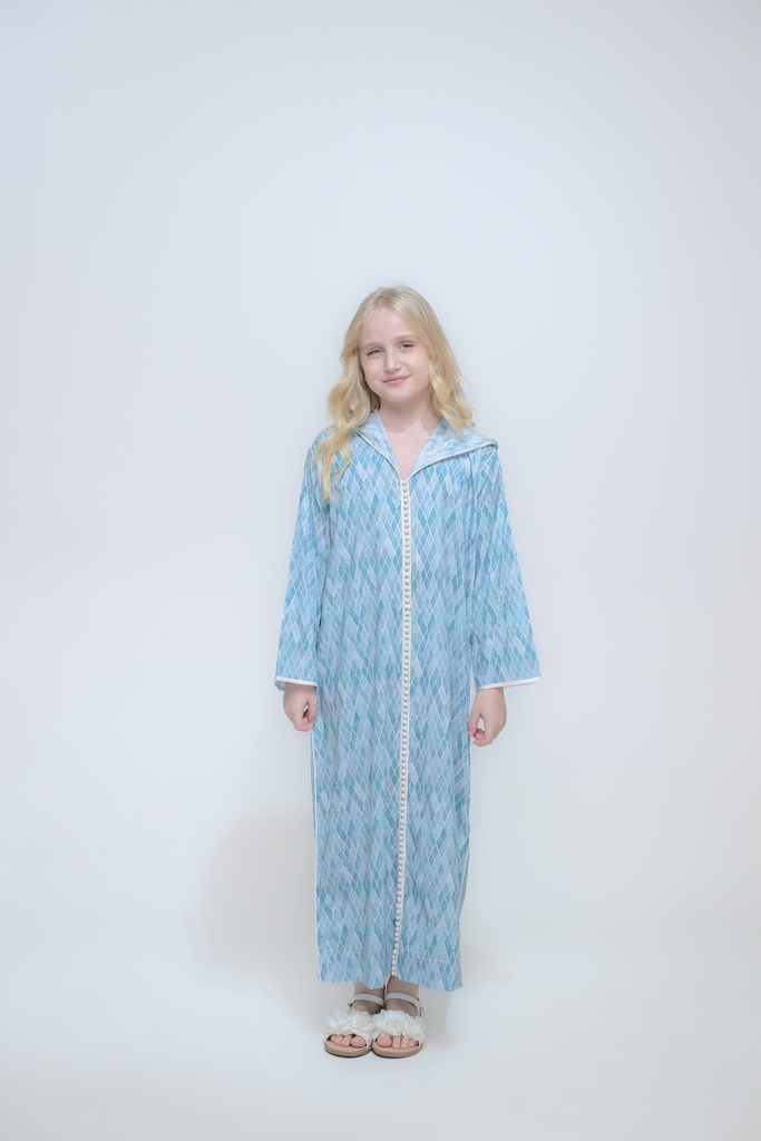 Blue Diamond Kaftan