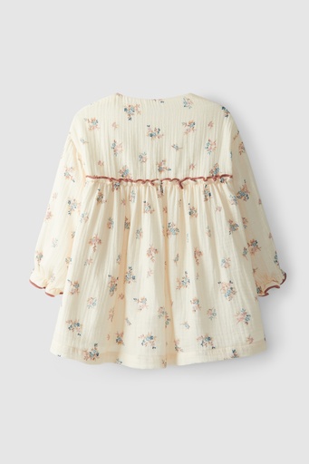 Textured Cotton Dress