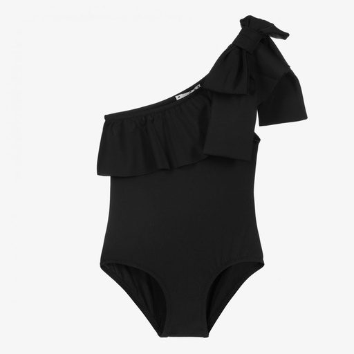 Black One Shoulder Swimsuit